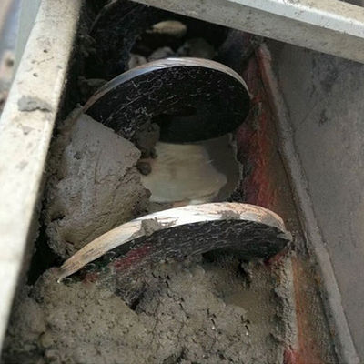 transportador de correa inclinado portátil del tornillo del barro del surco del transportador de tornillo de 30t/H Ss U