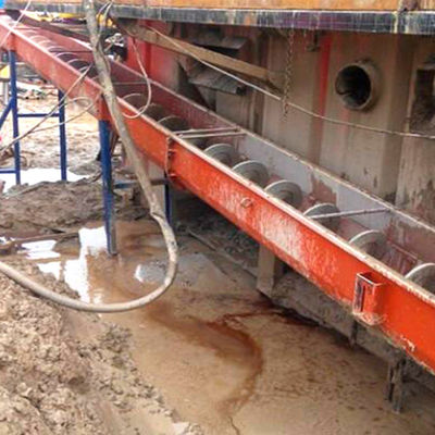 transportador de correa inclinado portátil del tornillo del barro del surco del transportador de tornillo de 30t/H Ss U