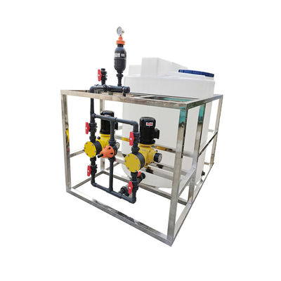 Máquina de dosificación completamente automática PAC/PAM Flocculant Dosing System del CE ISO 250L~10000L