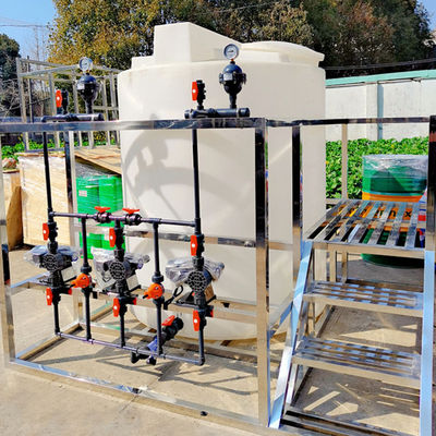 Máquina de dosificación completamente automática PAC/PAM Flocculant Dosing System del CE ISO 250L~10000L