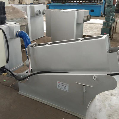 equipo de desecación de acero inoxidable del barro de la prensa de tornillo 8m3/H 304 a prueba de herrumbre