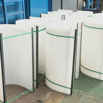 transportador de correa del tornillo de Shaftless del taladro del fango de 5t/H SS316 para el tratamiento de aguas residuales de teñido