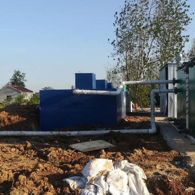 Maquinaria industrial 100m3/D Eco de la depuradora de aguas residuales de SS304 MBR MBBR amistoso