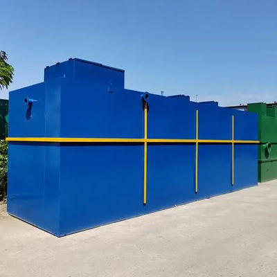 Maquinaria industrial 100m3/D Eco de la depuradora de aguas residuales de SS304 MBR MBBR amistoso