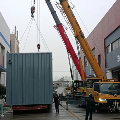 el equipo del tratamiento de aguas residuales de la integración de sistema de 500m3/D 304SS Mbr modificó para requisitos particulares