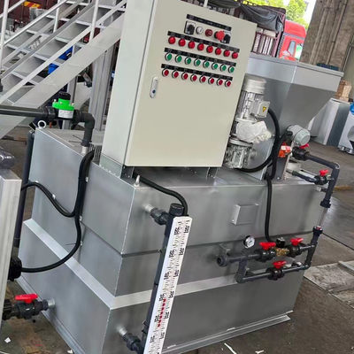 Polímero adaptable que dosifica la unidad 250L-10000L de la preparación del polímero del sistema
