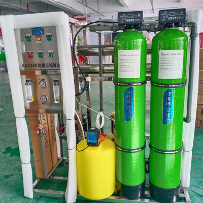 Equipo de sistema de la purificación del agua de la ósmosis reversa de ISO9001 500lph para beber