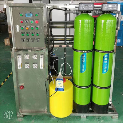 Equipo de sistema de la purificación del agua de la ósmosis reversa de ISO9001 500lph para beber
