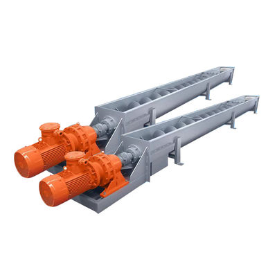 La velocidad espiral de acero de Adjsutable del transportador de Shaftless de carbono modificó el 1~100m para requisitos particulares