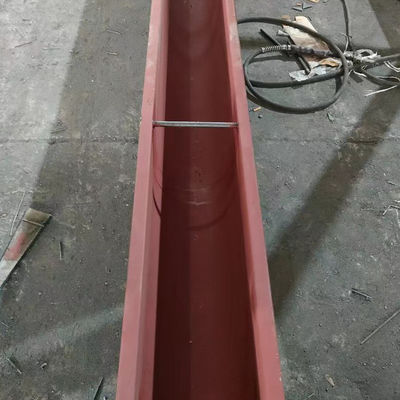 La velocidad espiral de acero de Adjsutable del transportador de Shaftless de carbono modificó el 1~100m para requisitos particulares