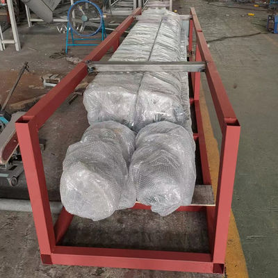 La velocidad espiral de acero de Adjsutable del transportador de Shaftless de carbono modificó el 1~100m para requisitos particulares