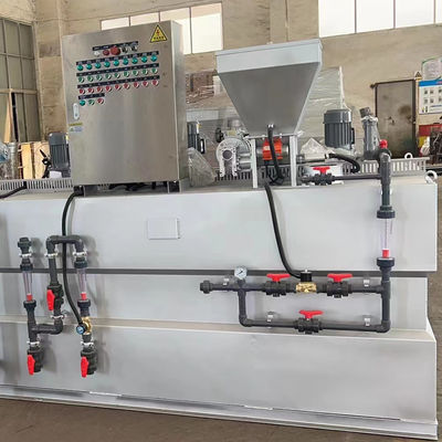 Sistema de dosificación automática de polvo químico de polímero PAM para el tratamiento de aguas residuales Coagulante