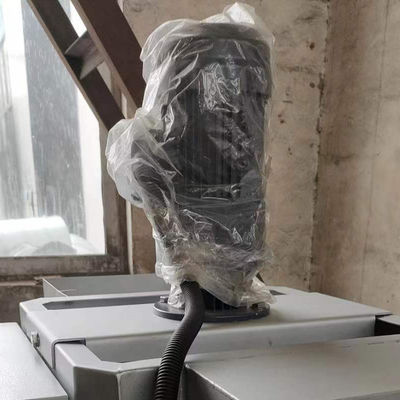 Sistema de prensa de tornillo de deshidratación de lodos para el procesamiento de aguas residuales de aves de corral