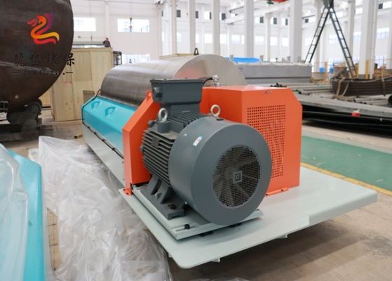 Centrífuga decantadora horizontal de acero inoxidable para la separación de aceite de oliva