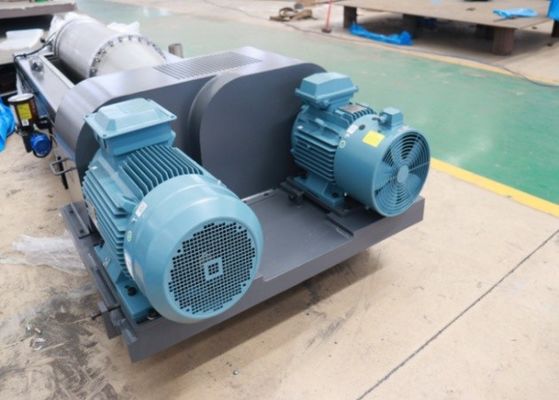 Centrifugadora de decantador industrial de aceite horizontal para la separación de líquidos y sólidos