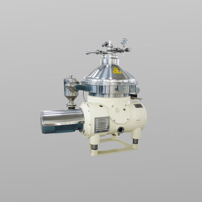 Centrífuga industrial de discos de alta velocidad - Accionamiento eléctrico, funcionamiento a 5000 RPM