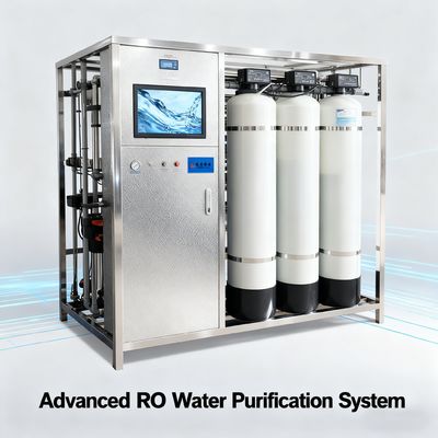 Purificador industrial 250lph comercial del agua del sistema de tratamiento de aguas del RO
