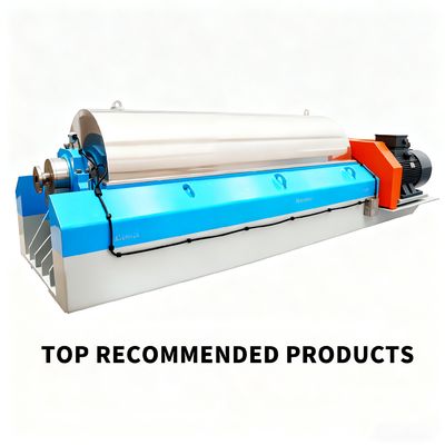 Centrifugadora horizontal de lodo de alta velocidad para la separación precisa de componentes pesados y ligeros