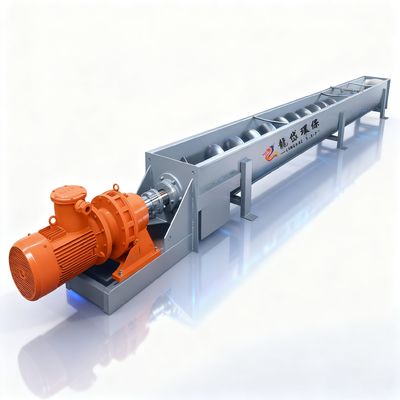 Slag de acero al carbono Sprial 304 transportador de tornillo de acero inoxidable para cemento