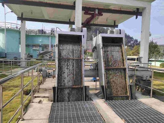 separador rotatorio mecánico del sólido-líquido de la pantalla de barra de 1500m m