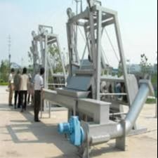 máquina de la prensa del barro de 400m m, prensa de tornillo horizontal de acero inoxidable