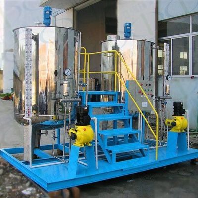 Acero de carbono de dosificación automático municipal de la máquina 4000L/h