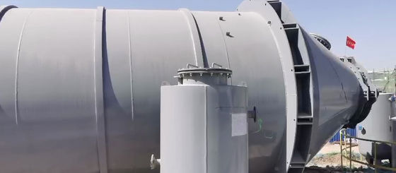 el tanque de almacenamiento de la cal de los 5.6m, cal de acero inoxidable que dosifica el sistema