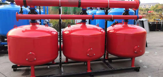 Filtro de arena industrial de acero de carbono