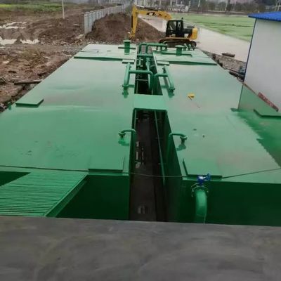 Separación de sólido-líquido integrada de la máquina del tratamiento de aguas residuales