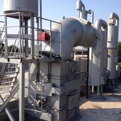 incinerador de los residuos domésticos 30Kw, incinerador continuo de los desperdicios
