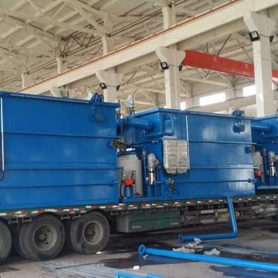 equipo del tratamiento de aguas residuales 1m3/h, máquina de la flotación de Blue Air