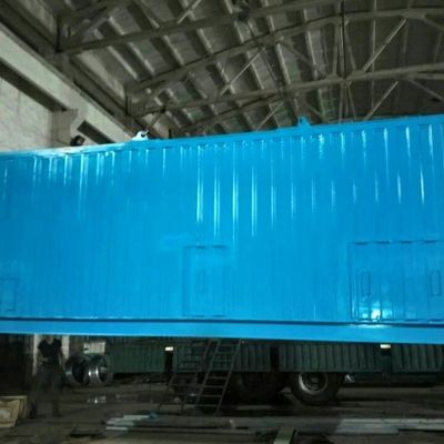 el equipo del tratamiento de aguas residuales 3m3/h, camina por el fango la máquina disuelta de la flotación de aire