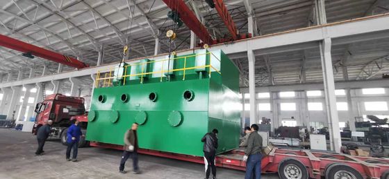 Unidad de tratamiento de aguas residuales compacta SS304 - Capacidad de 1 m3/h