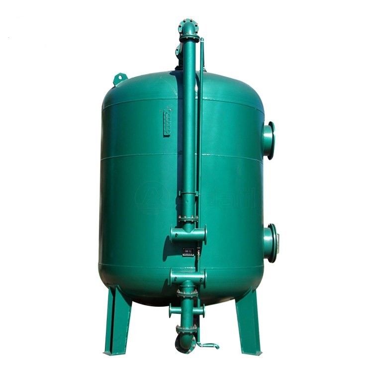 la arena de acero inoxidable multi del cuarzo del filtro de medios 30m3/H activó el filtro mecánico del carbono