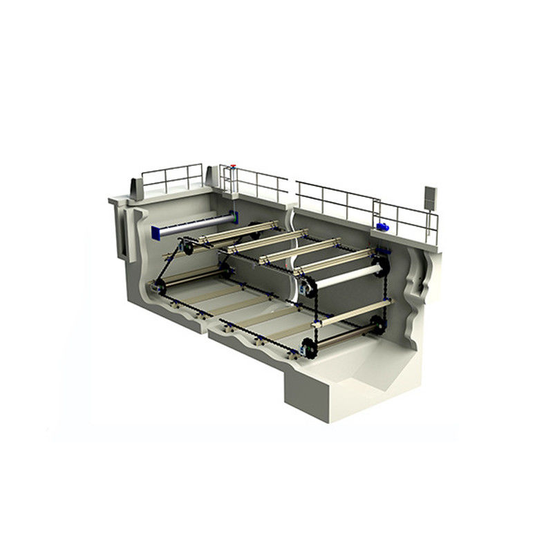 Los SS encadenan el raspador de barro de la placa de cadena del raspador del fango de la tracción para el tanque de sedimentación