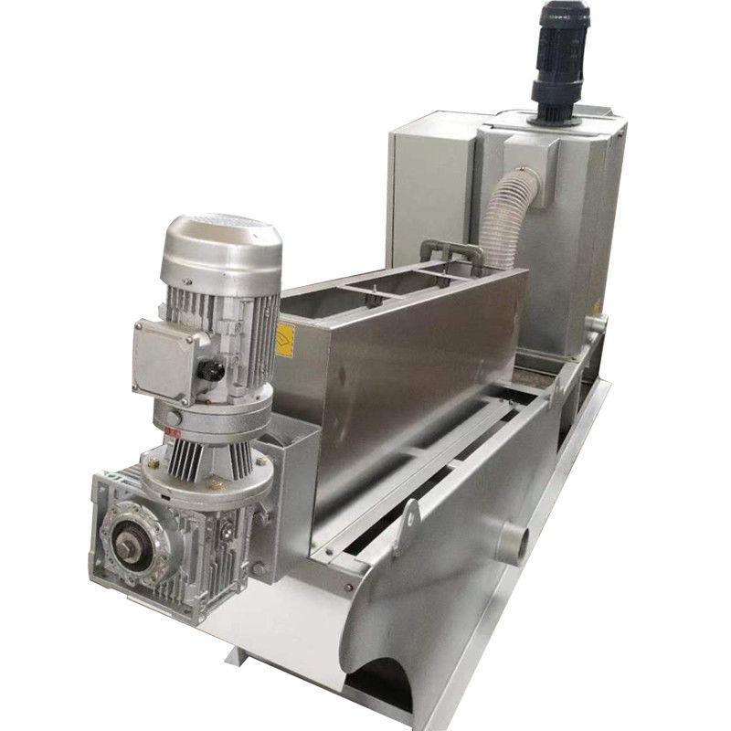 máquina de desecación del barro 1-2500kgs/H del deshidratador del disco de tornillo del barro multi Volute de la prensa