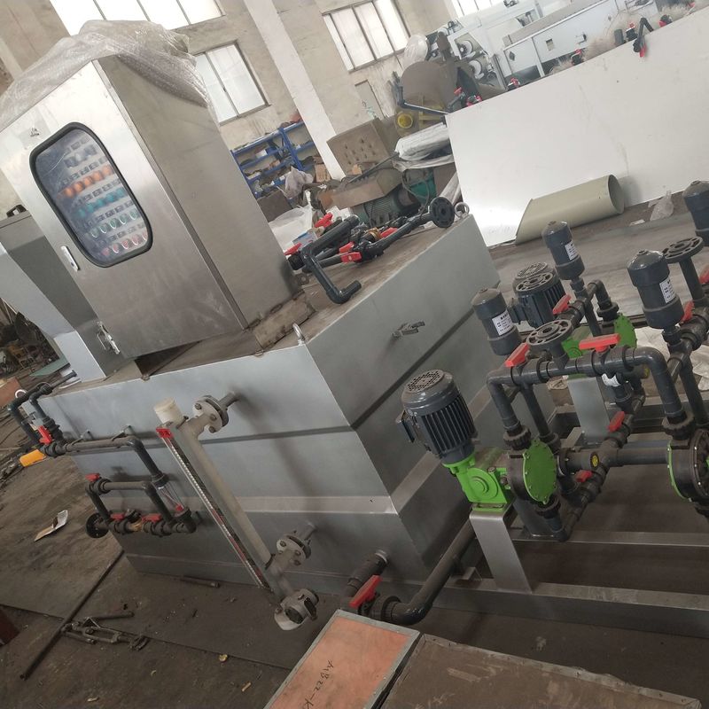 tratamiento de aguas residuales de dosificación automático de la máquina 1500L/h ISO9001