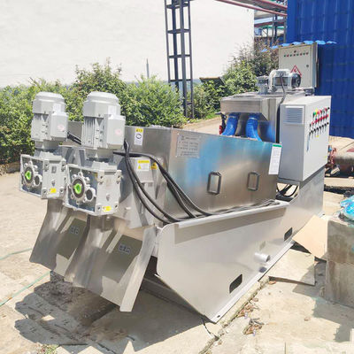 Máquina de desecación de acero inoxidable de la prensa espiral automática