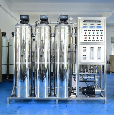 Purificador industrial 250lph comercial del agua del sistema de tratamiento de aguas del RO
