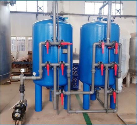 El acero de carbono activó el tratamiento de aguas reclamado filtro de las multimedias del carbono SS304