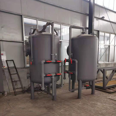 El filtro de arena automático del cuarzo del acero de carbono activó la arena baja del manganeso del carbono