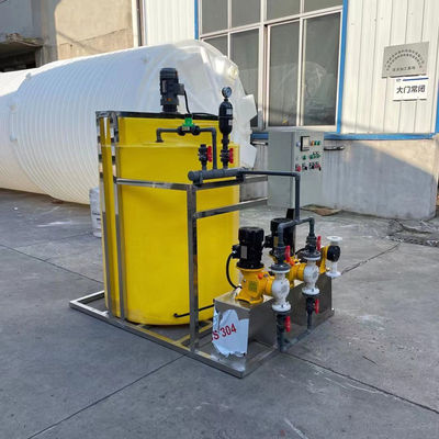 Base ácida del dióxido del Pac/Pam Automatic Dosing Device Chlorine que regula