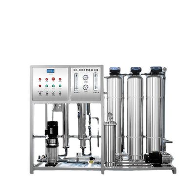 Equipo desionizado Level5 reverso del tratamiento de aguas de la ósmosis del RO 1T/H industrial