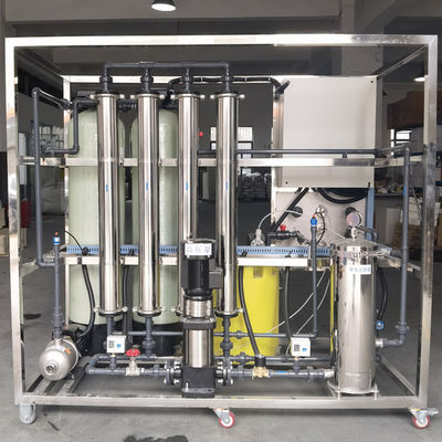 Equipo desionizado Level5 reverso del tratamiento de aguas de la ósmosis del RO 1T/H industrial