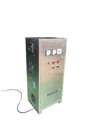 Equipo refrigerado por agua 10g industrial 100g del ozono del generador del ozono de la fuente de aire 304SS
