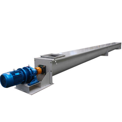 Surco de alimentación industrial de la máquina SS304 U del transportador de tornillo del barro de Shaftless