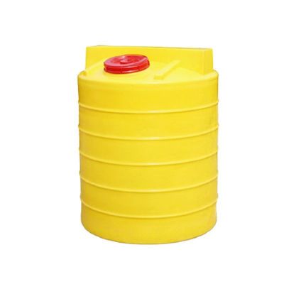 dosificación de mezcla plástica inferior plana de PAM Dissolving Sewage Treatment Reagent del cubo de 200L PE