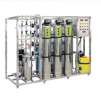 El equipo puro del tratamiento de aguas de la ósmosis reversa del agua integró 2t/H automático