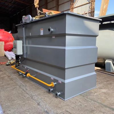 El flujo horizontal de acero inoxidable DAF Dissolved Air Flotation Machine integró 50m3/H