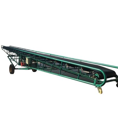 Mueble de acero del transportador de correa de caucho de la industria de la ayuda de carbono para el carbón de la mina del grano